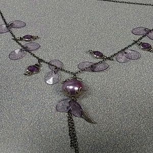 Purple necklace